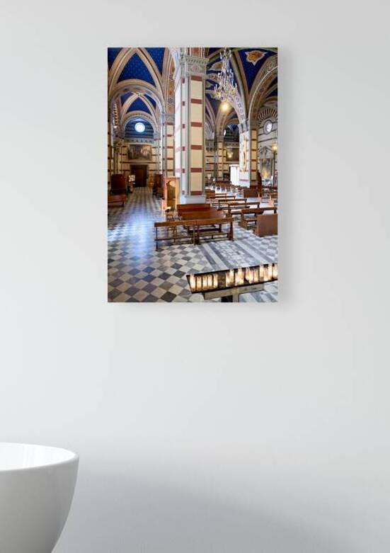 Visit to basilica santa margherita in cortona italy by Marco Brivio