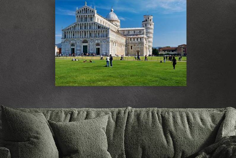 Visit to Piazza dei Miracoli in Pisa with the Leaning Tower by Marco Brivio