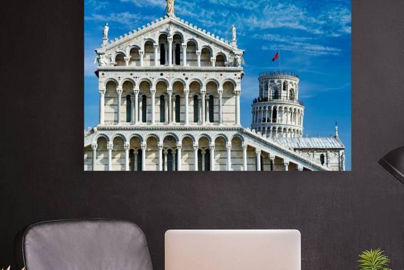 Pisa Cathedral and Leaning Tower in Piazza dei Miracoli by Marco Brivio