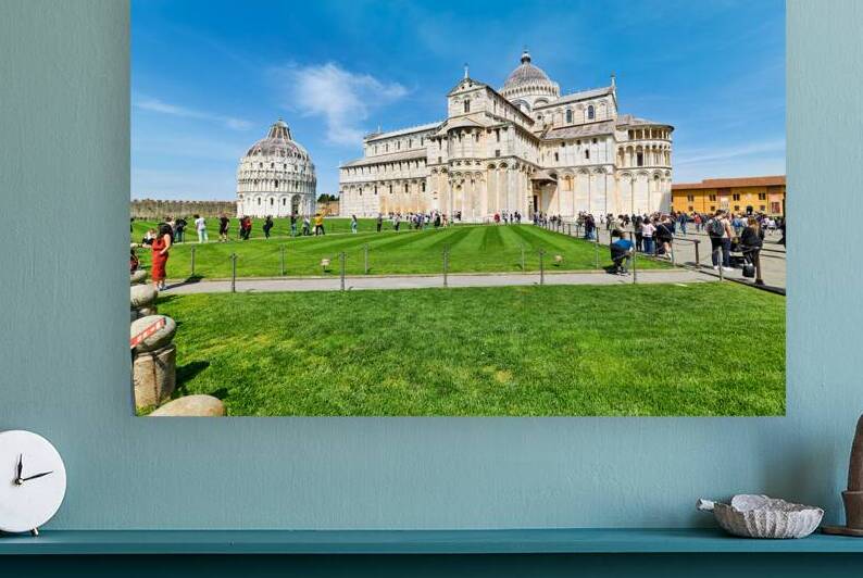 Visit to Baptistry and Cathedral in Piazza dei Miracoli Italy by Marco Brivio