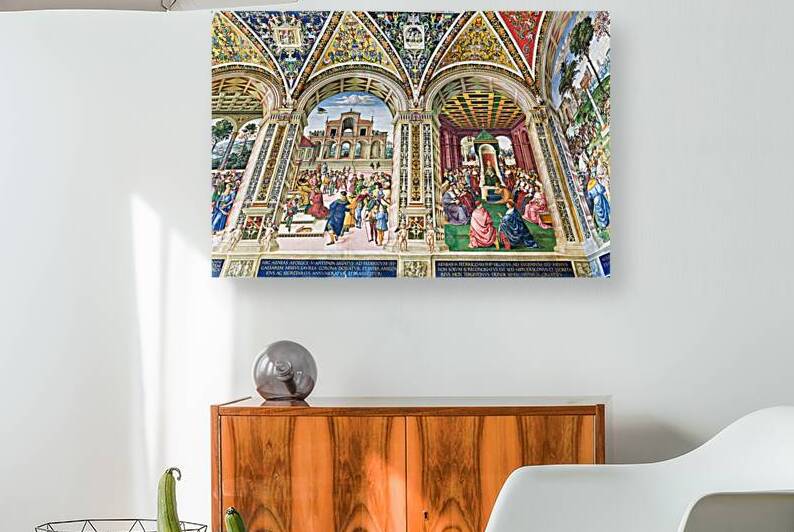 Exploring the piccolomini library in siena tuscany italy by Marco Brivio