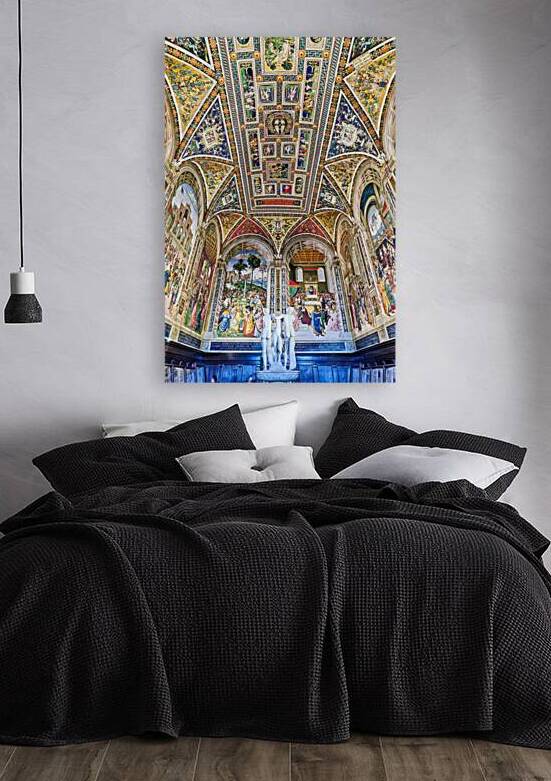 Visit piccolomini library in siena tuscany italy by Marco Brivio