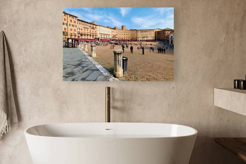 Exploring Piazza del Campo in Siena Tuscany Italy by Marco Brivio