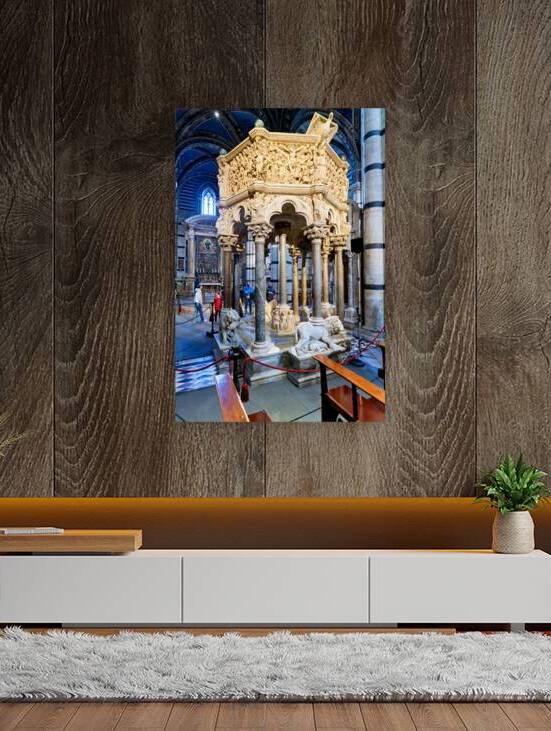 Pulpit at Siena Cathedral in Tuscany Italy during daytime by Marco Brivio