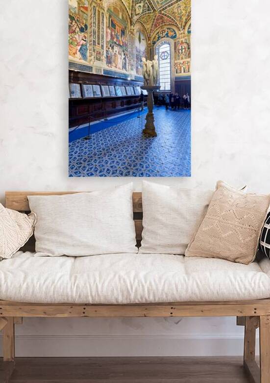 Visit piccolomini library in siena tuscany italy by Marco Brivio