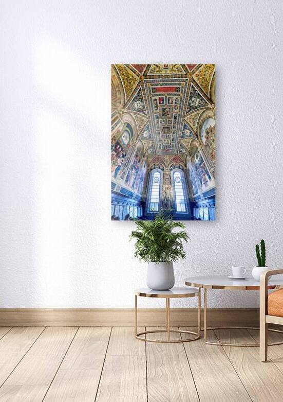 Visit to piccolomini library in siena cathedral italy by Marco Brivio