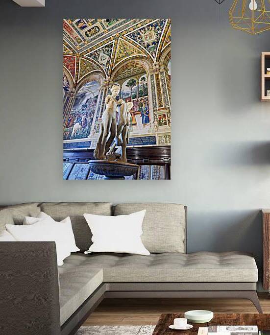 Visit piccolomini library in siena tuscany italy by Marco Brivio