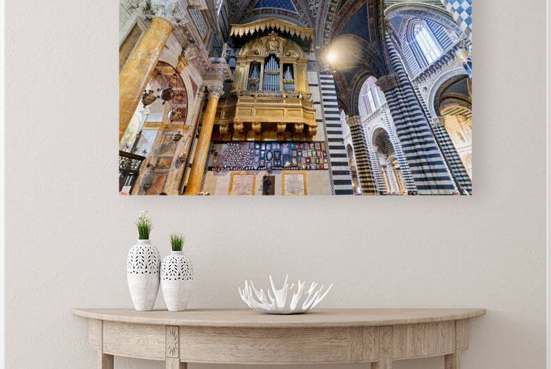 Pipe organ in Siena Cathedral showcases historic design by Marco Brivio