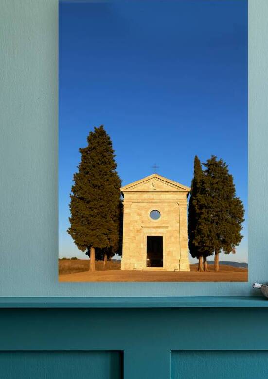 Chapel located in San Quirico dOrcia in Tuscany Italy by Marco Brivio