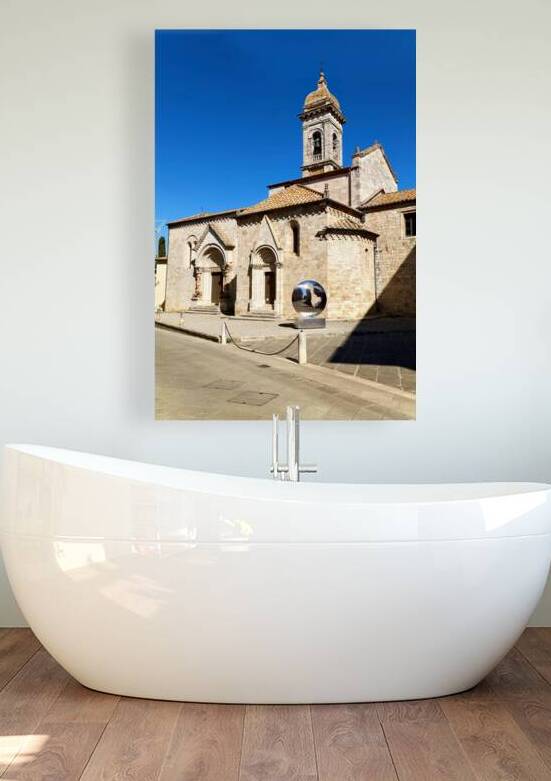 Church of Pieve dei Santi Quirico e Giulitta in Tuscany by Marco Brivio