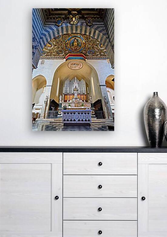 Exploring the interior of Cathedral Duomo di Volterra in Italy by Marco Brivio