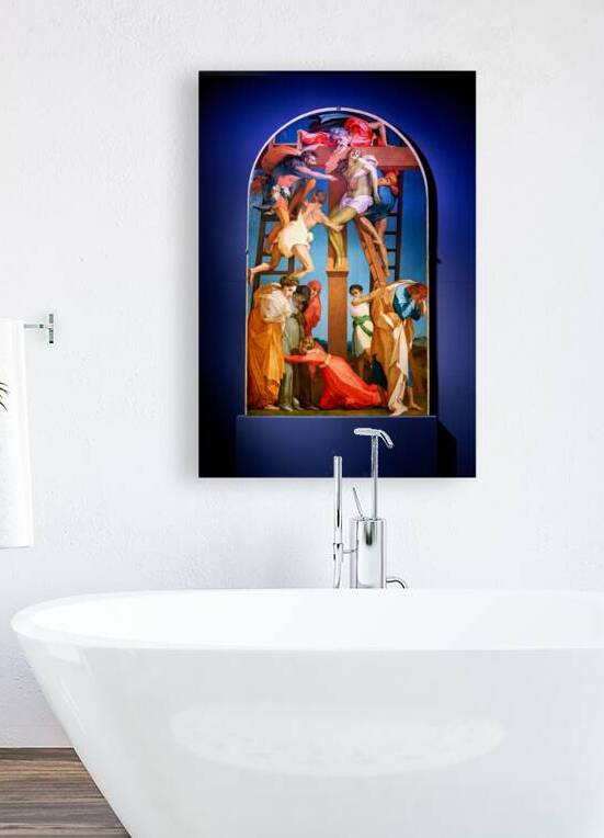 Deposition by rosso fiorentino in volterra tuscany italy by Marco Brivio