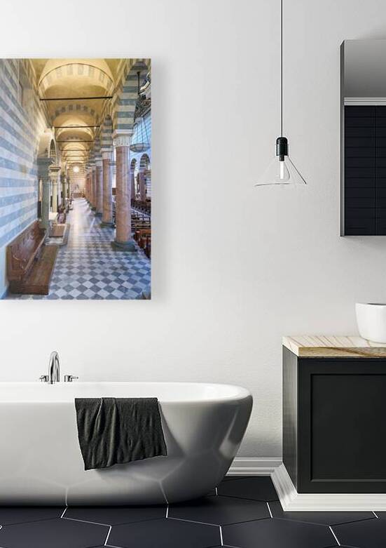 Cathedral Duomo di Volterra interior view in Tuscany by Marco Brivio