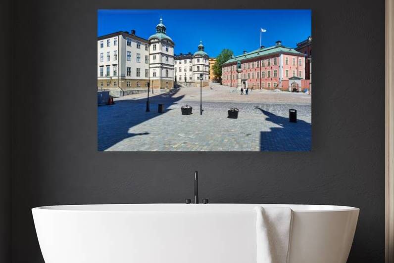 Exploring Gamla Stan in Stockholm during a sunny day by Marco Brivio