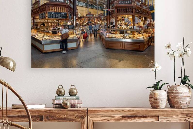 Exploring Östermalms Saluhall Hallen in central Stockholm by Marco Brivio