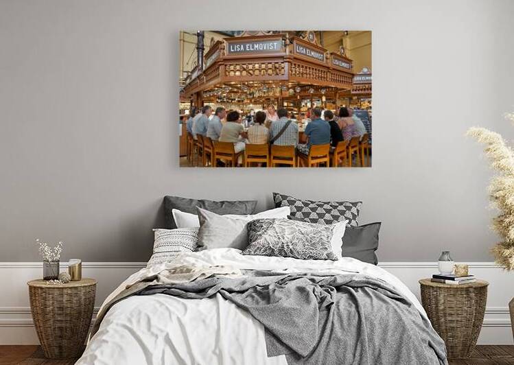 Dining at lisa elmqvist in östermalms saluhall in stockholm by Marco Brivio