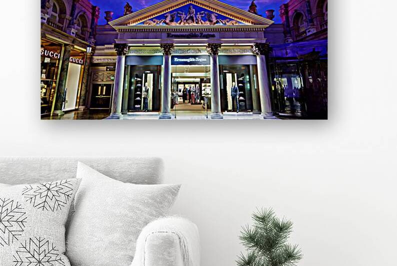 Shopping at emperors palace in las vegas hotel mall by Marco Brivio