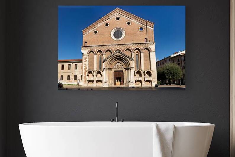 Church of san lorenzo in vicenza italy by Marco Brivio