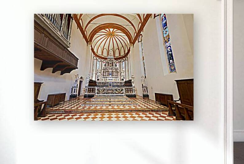 Visit to santa corona church in vicenza veneto italy by Marco Brivio