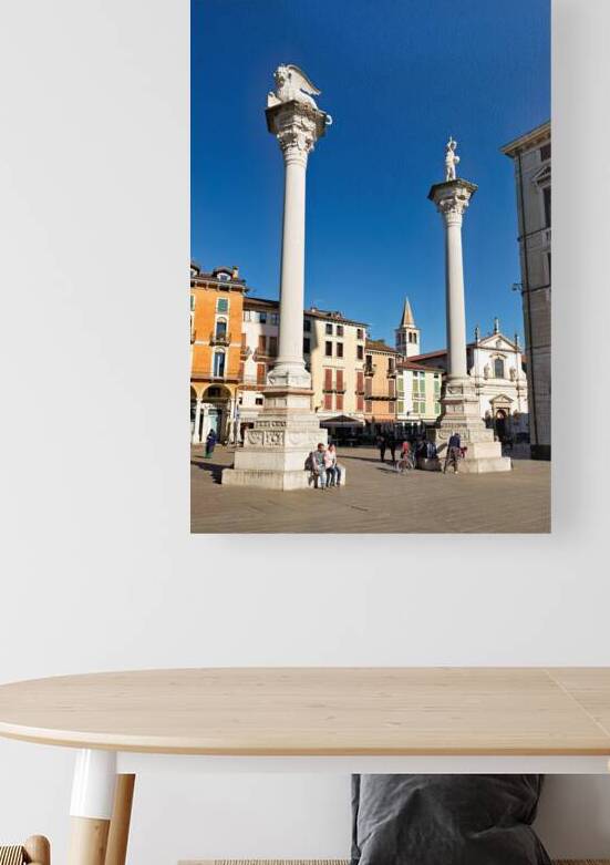 Visit Piazza dei Signori in Vicenza Veneto Italy during the day by Marco Brivio