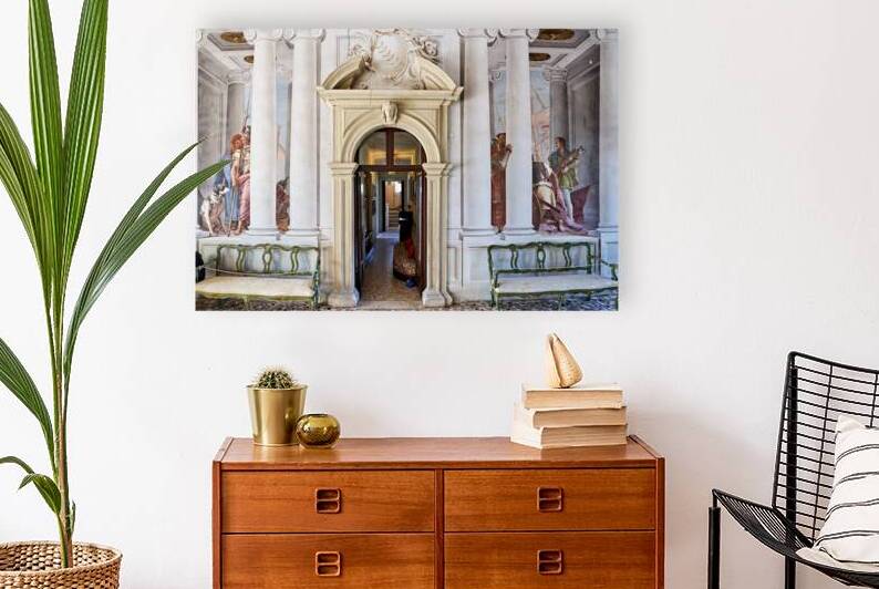 Frescoed hall of Villa Valmarana ai Nani in Vicenza Veneto by Marco Brivio