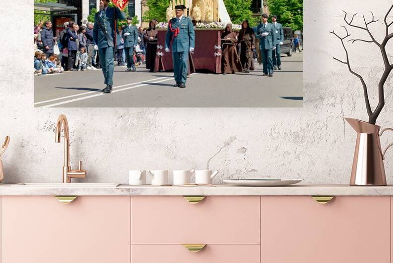 Processions for easter holy week in zaragoza spain by Marco Brivio