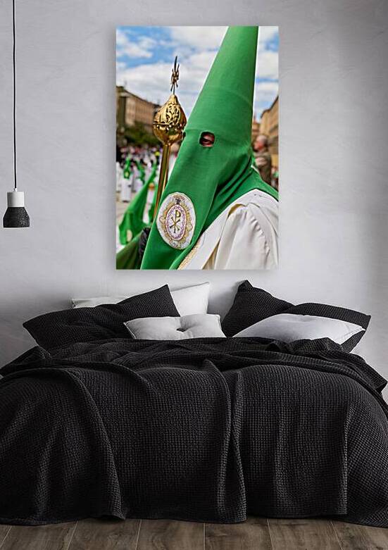 Processions during Easter Holy Week in Zaragoza Spain by Marco Brivio