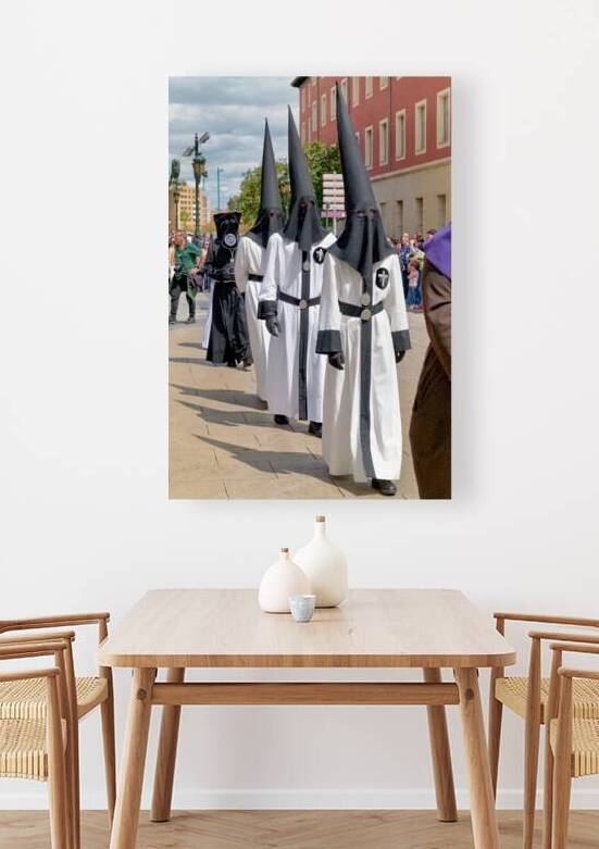 Easter Holy Week processions in Zaragoza Spain in Aragon by Marco Brivio