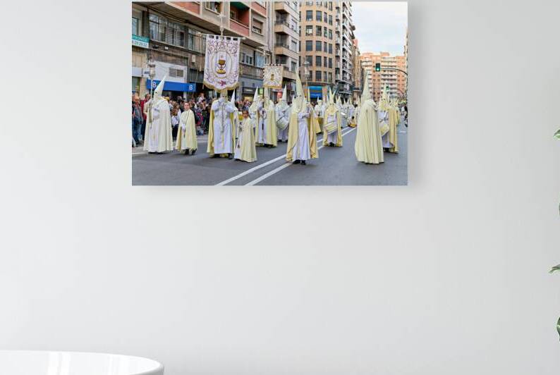 Easter processions in Zaragoza Aragon during Holy Week by Marco Brivio