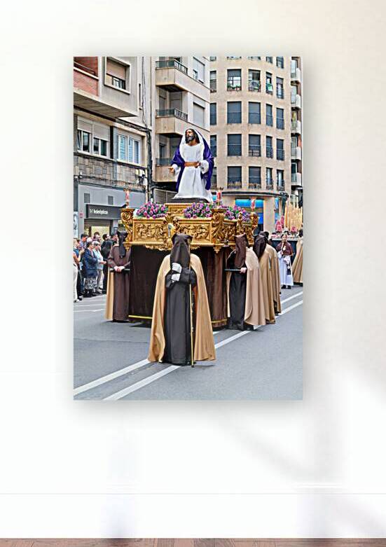 Easter processions in Zaragoza during Holy Week events by Marco Brivio