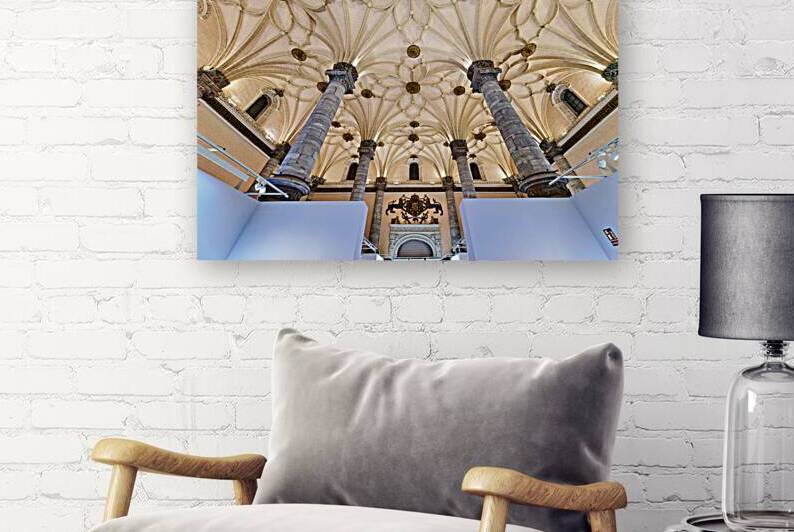 Exquisite architectural detail in Zaragozas La Lonja by Marco Brivio