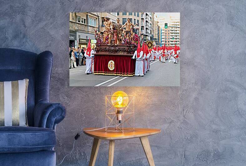 Easter Holy Week processions in Zaragoza Spain by Marco Brivio