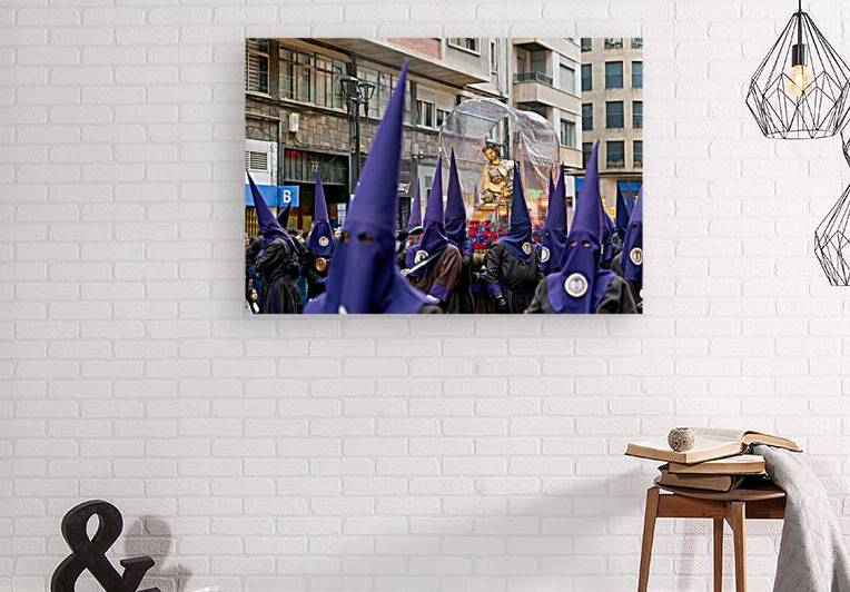 Easter processions in Zaragoza during Holy Week celebrations by Marco Brivio