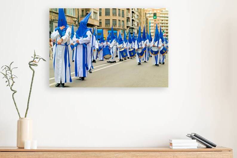 Easter Holy Week processions in Zaragoza Aragon Spain by Marco Brivio