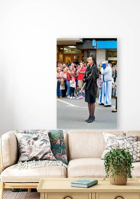 Procession during Easter Holy Week in Zaragoza Spain by Marco Brivio