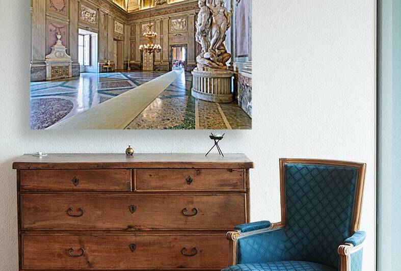 Visit to the hall of the bodyguards in caserta palace by Marco Brivio