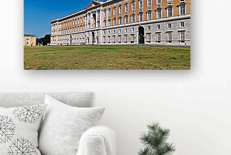 Royal Palace located in Caserta Campania Italy by Marco Brivio