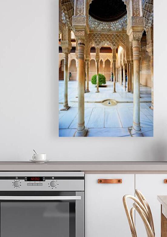 Exploring the interior of the Alhambra in Granada by Marco Brivio