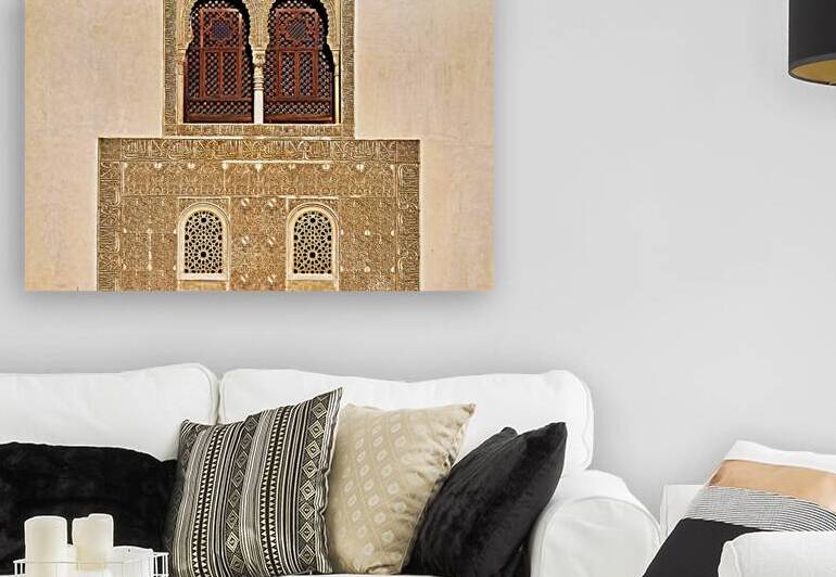 Intricate Alhambra carvings and windows by Marco Brivio