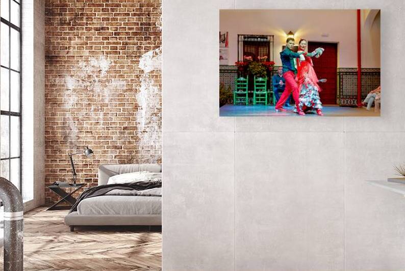 Flamenco dancers perform in Seville Andalusia Spain by Marco Brivio