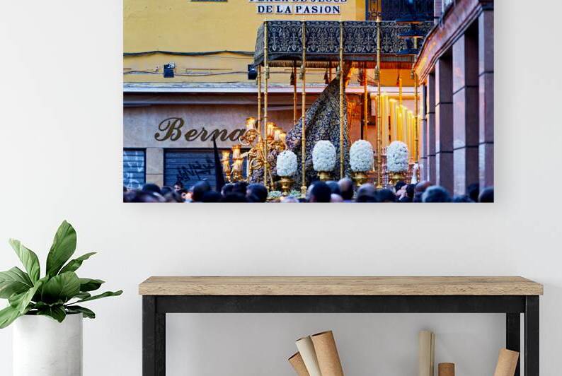 Procession in Seville during Easter Holy Week by Marco Brivio