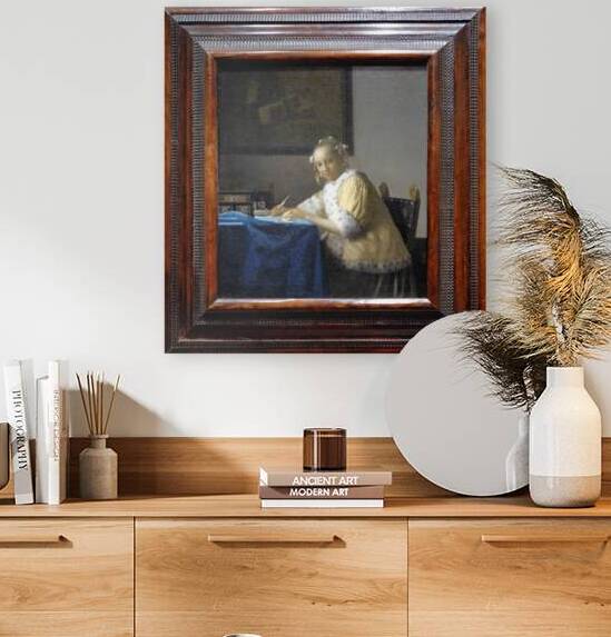 Lady writing in Washington District of Columbia by Marco Brivio