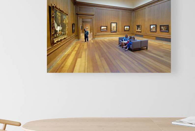 Art lovers visit the National Gallery DC by Marco Brivio