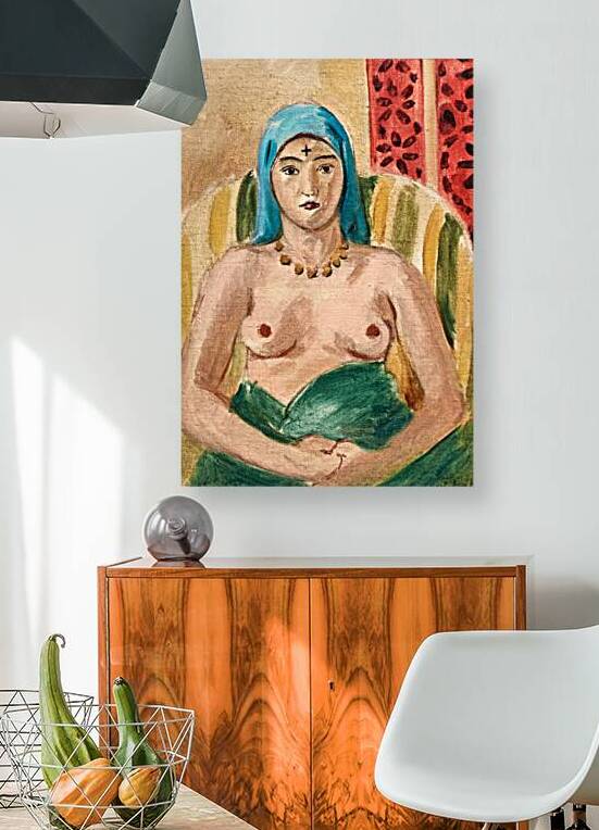 Matisses artwork: Odalisque Half Length Tattoo by Marco Brivio