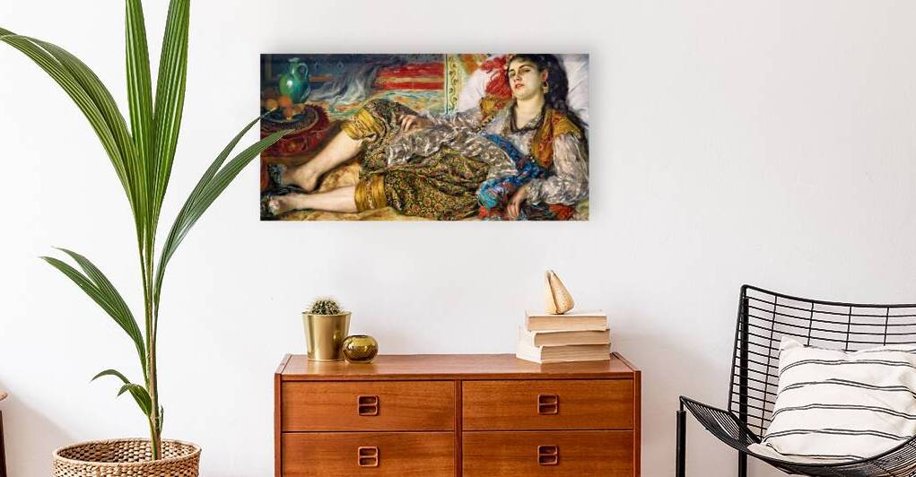 Renoirs painting of a woman relaxing in Washington D.C by Marco Brivio