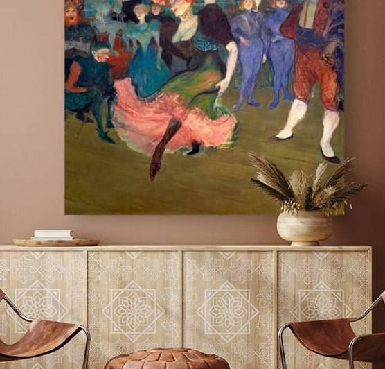 Toulouse Lautrecs dance of Marcelle Lenfer by Marco Brivio