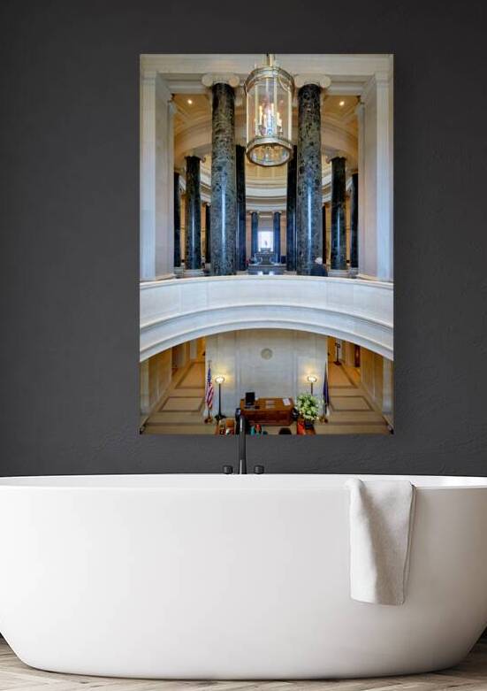 Central rotunda of the National Gallery of Art in DC by Marco Brivio
