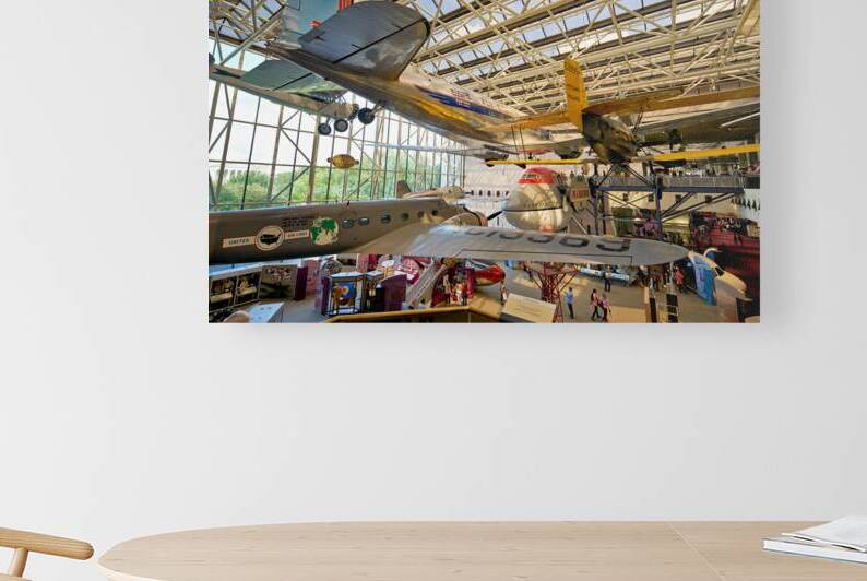 Historic planes at Smithsonian Air & Space by Marco Brivio