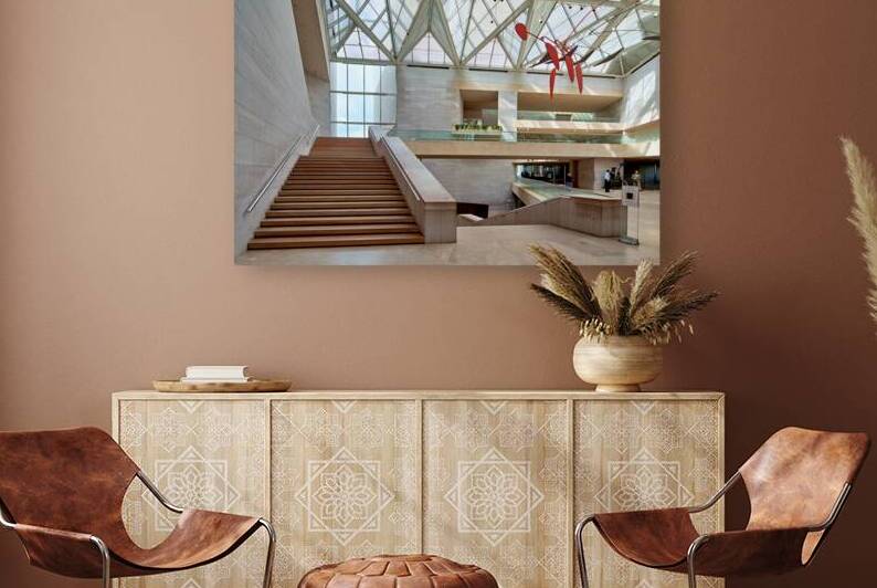 Inside east building national gallery of art by Marco Brivio