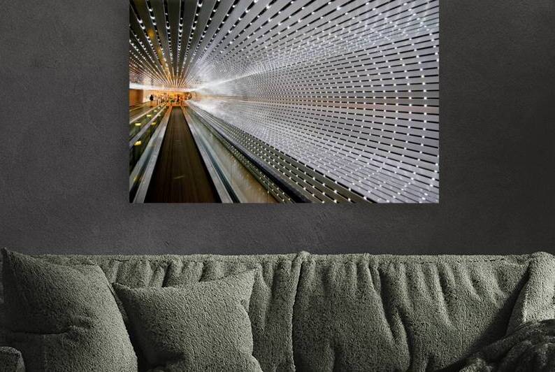 Walkway connects East and West Buildings in Washington by Marco Brivio